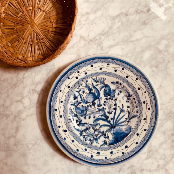 Gorgeous Hand Painted Portuguese Decorative Plate